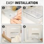 HIMUS Food Storage Bag Organizer - 4 Slot Organizer - Image 3