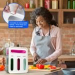 HIMUS Food Storage Bag Organizer - 4 Slot Organizer - Image 5