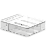 HIMUS Food Storage Bag Organizer - 4 Slot Organizer